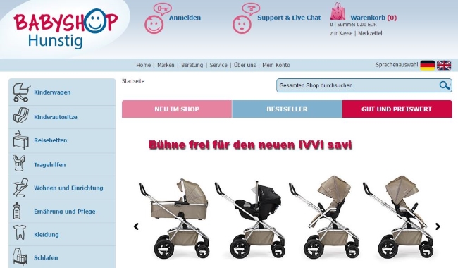 Babyshop Onlinestore