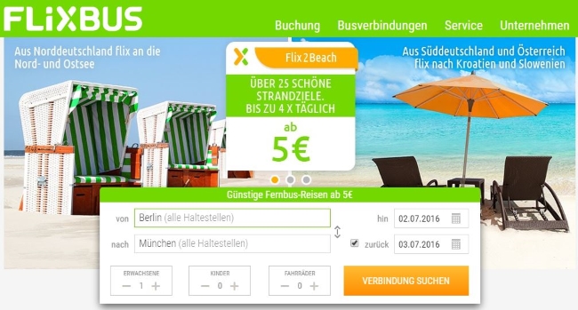 FlixBus Onlineshop