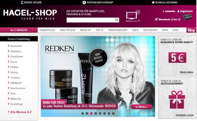 Hagelshop Onlineshop