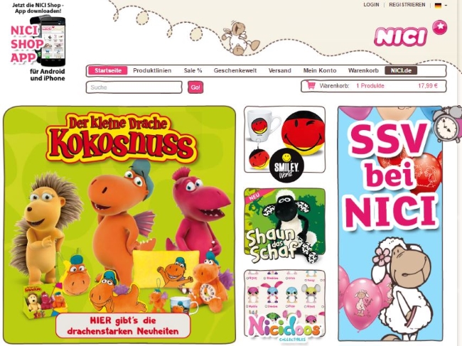 NICI Onlineshop
