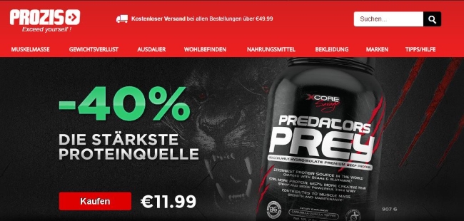 Prozis Onlineshop