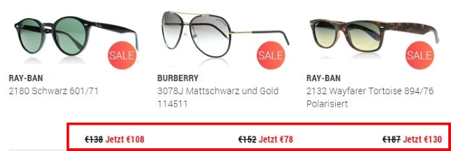 Sunglasses Shop Sale