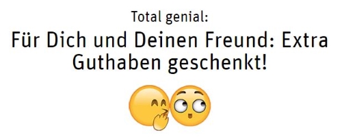 WhatsApp SIM Freundschaftswerbung
