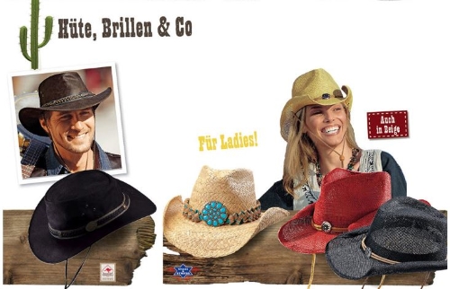 World of Western Hüte und Brillen