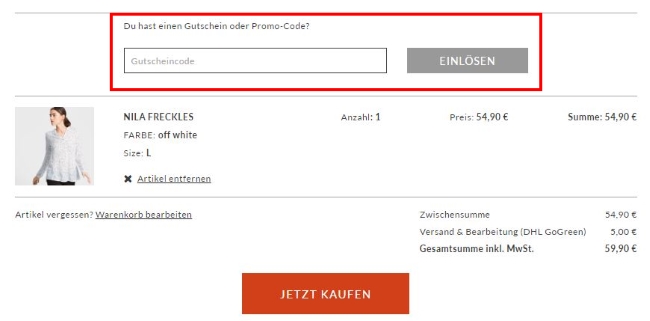 armedangels Gutschein einlösen