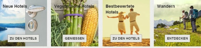 daydreams Hotelauswahl