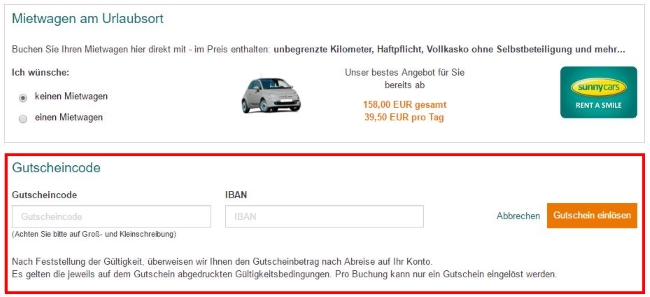tropo Gutschein einlösen