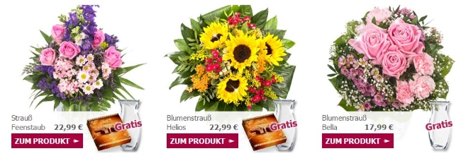 123 Blumenversand Sortiment