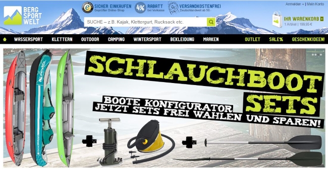 Bergsport-Welt Onlineshop