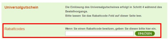 Geschenkkartenwelt Gutscheine einlösen