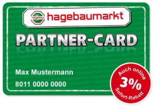 Hagebau Partner-Card