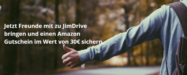 JimDrive Freundschaftswerbung