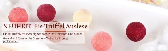 Pralinenbote Trüffelauslese