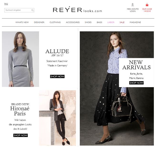 REYERlooks Onlineshop