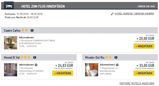 Travel Overland - Hotel zum Flug