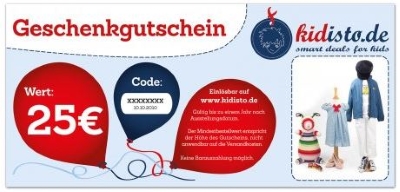 kidisto Geschenkgutscheine