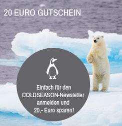 Cold Season Gutschein Newsletter