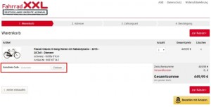 Fahrrad XXL Gutschein • 100€ Rabatt • Oktober 2025