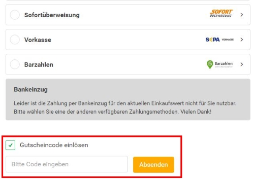 Hitmeister Gutscheine einlösen