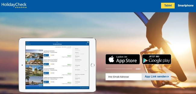 HolidayCheck Apps