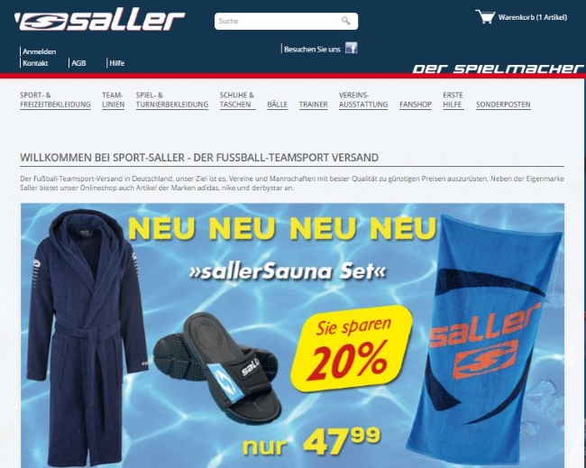 ᐅ SPORT SALLER Gutschein November 2019 » 13 Codes