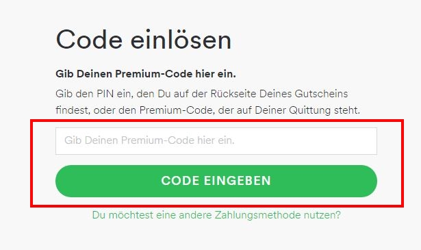 spotify-premium-code-einloesen