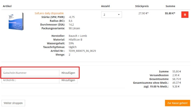 bestpricelens-gutschein-nummer-hinzufuegen