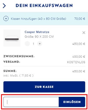 casper-gutscheincode-eingeben