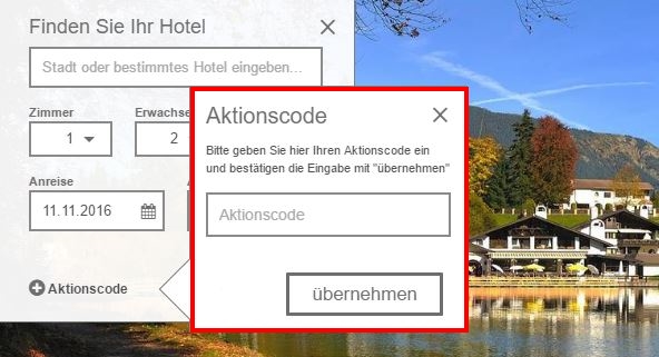 h-hotels-aktionscode-eingeben