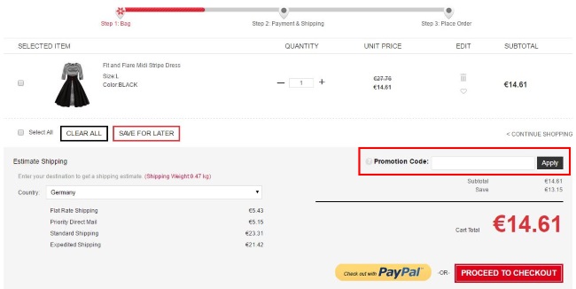 sammydress-promotion-code-eintragen
