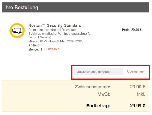 norton-gutscheincode-eingeben