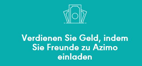 Azimo Freundschaftswerbung