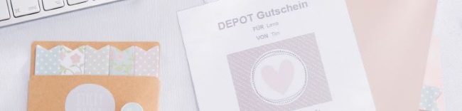 Depot Geschenkgutscheine