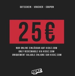Kickz Geschenkgutscheine
