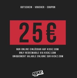 Kickz Geschenkgutscheine