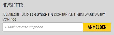 Moema Gutschein Newsletter