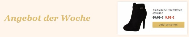 Schuhtempel24 Angebot der Woche