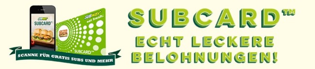 Subway SUBCARD