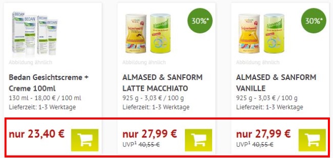 delmed Set-Angebote