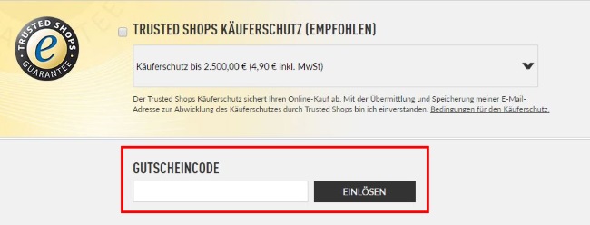 mySN Gutscheincode einlösen