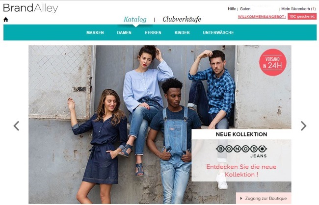 BrandAlley Onlinestore
