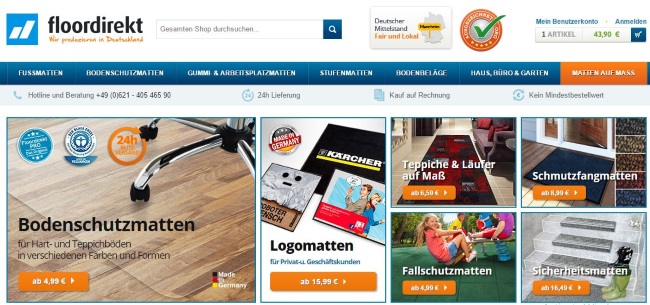 Floordirekt Onlineshop