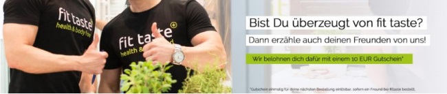 fittaste Freundschaftswerbung