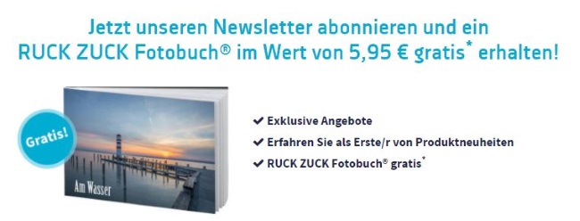 Foto Premio Gutschein Newsletter