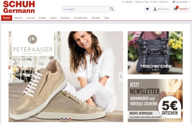 Schuh Germann-onlineshop