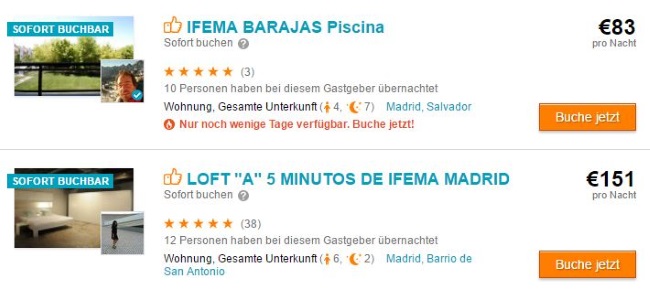 9flats Übersichten