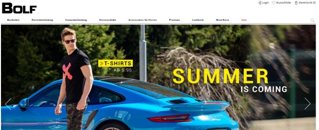 Bolf Onlineshop