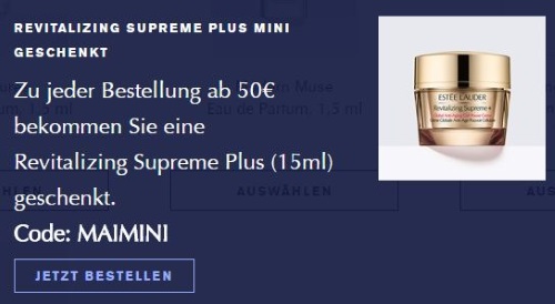 Estee Lauder Gutscheine