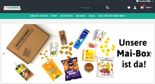 MyCouchbox Onlineshop