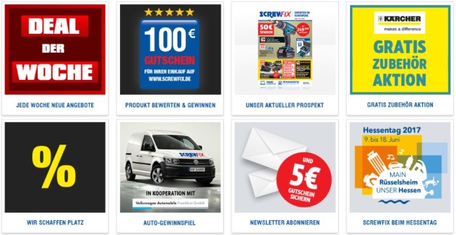 Screwfix Aktionen